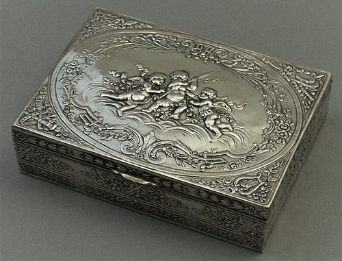 Schmuck schatulle 800er silber - schmuck,