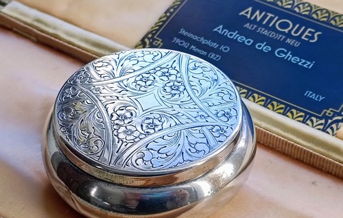 Antike pillendose tabatiere - antike,