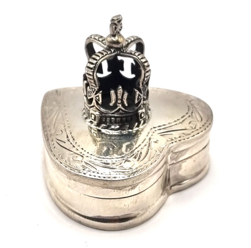Seltene sterling silber - seltene, dose