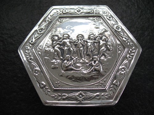 Schnupftabakdose silber 800 - silber,