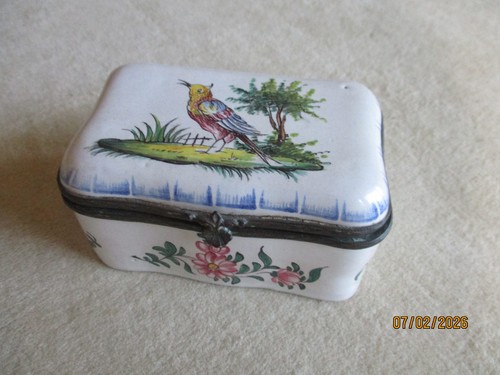 Tabatiere fayence dose 1790 - tabatiere, um