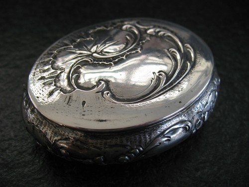 Schnupftabakdose silber 800 - silber,