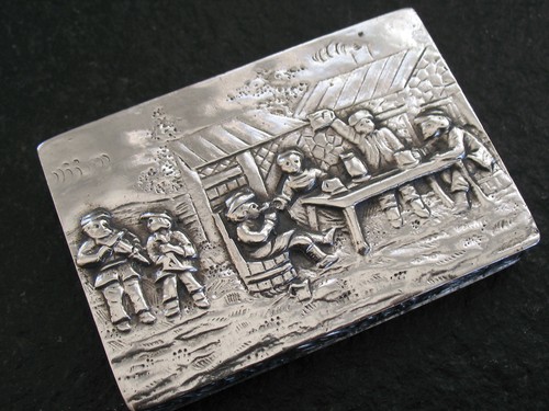 Schnupftabakdose silber 830 - silber,