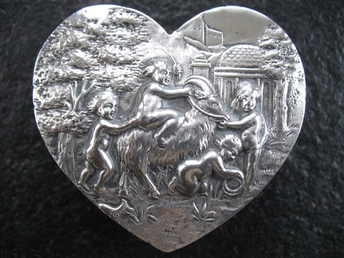 Schnupftabakdose silber 800 - silber,