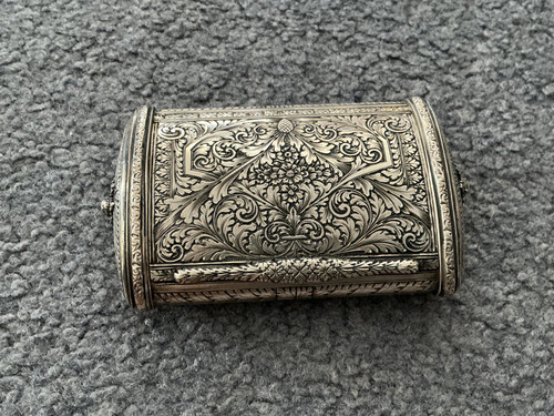 Antike silber dose etui - silber,