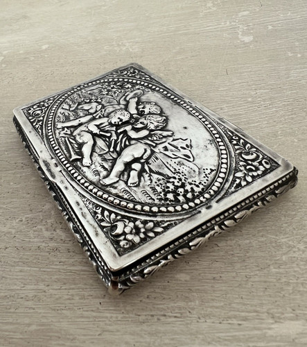 Antike etui tabatiere - tabatiere, visiten