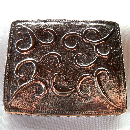 Alte art deco dose silber - art,