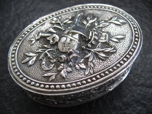 Schnupftabakdose silber 800 - schnupftabakdose,