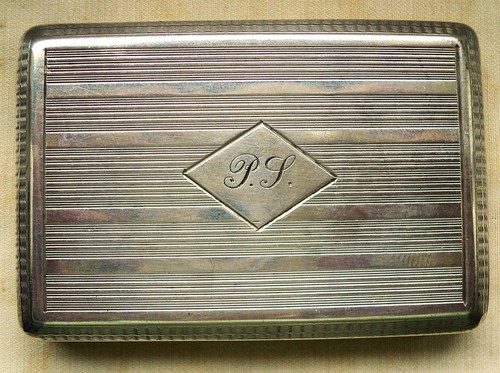 Antike silber 800 - 800, tabak