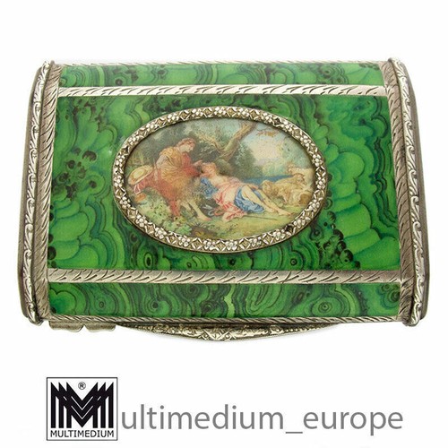 Schnupftabakdose 800 silber - schnupftabakdose,