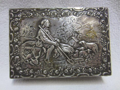 Silber dose tabatiere - tabatiere,