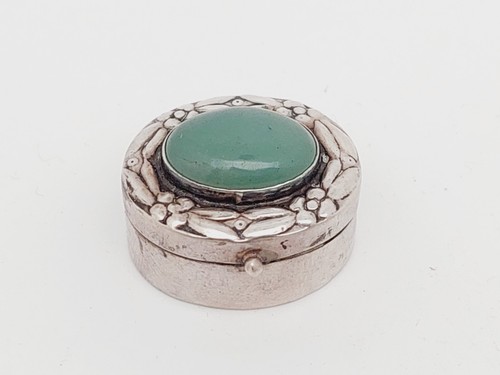 Pillendose silber 925er oval - 925er,