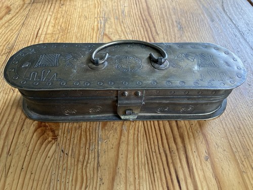 Historische tabatiere messing - historische,